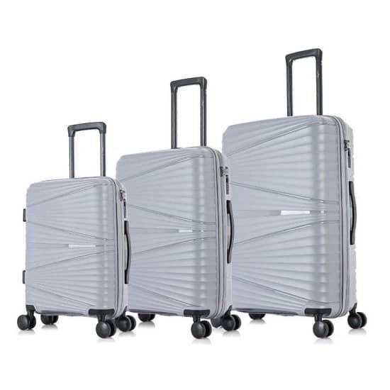 Lot de 03 valises en polypropylène