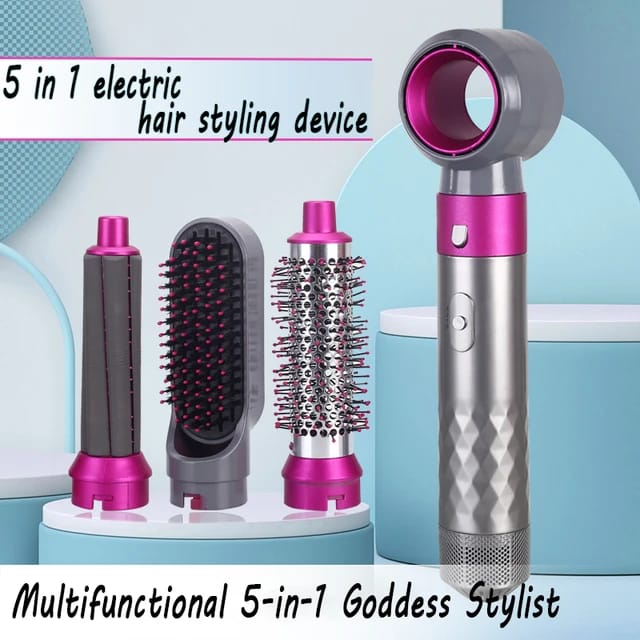 Brosse Sèche Cheveux 5 En 1