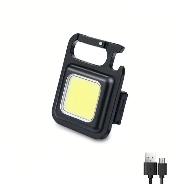 Mini lampe de poche Portable à LED, Rechargeable par USB