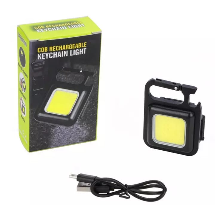 Mini lampe de poche Portable à LED, Rechargeable par USB