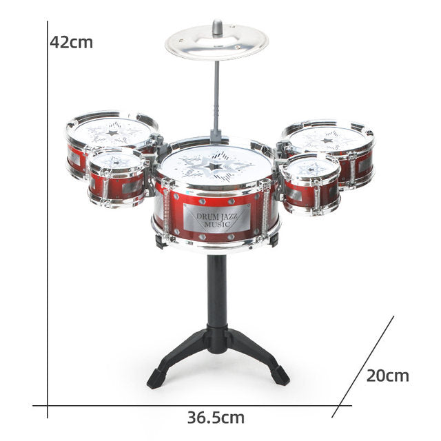 Kit de Batterie 5 Tambours Enfants