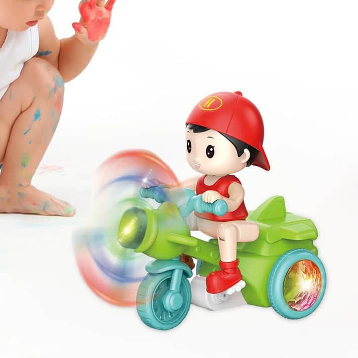 Jouet de tricycle cascadeur