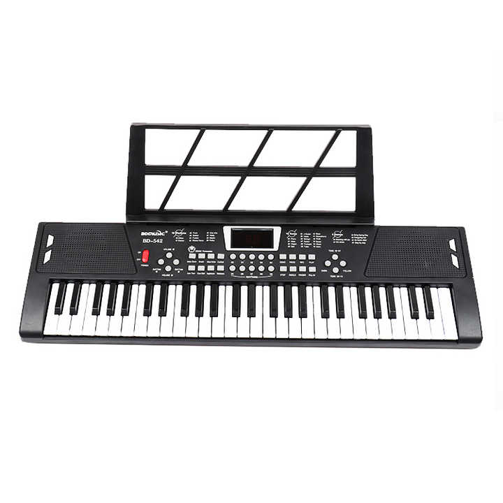 Piano à clavier avec deux haut-parleurs intégrés