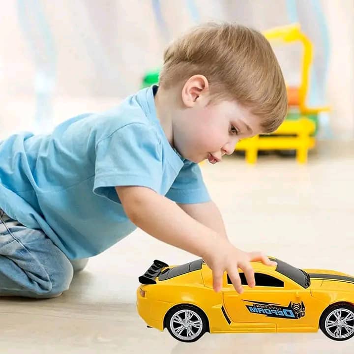 Voiture jouet transformable Soft King Deform