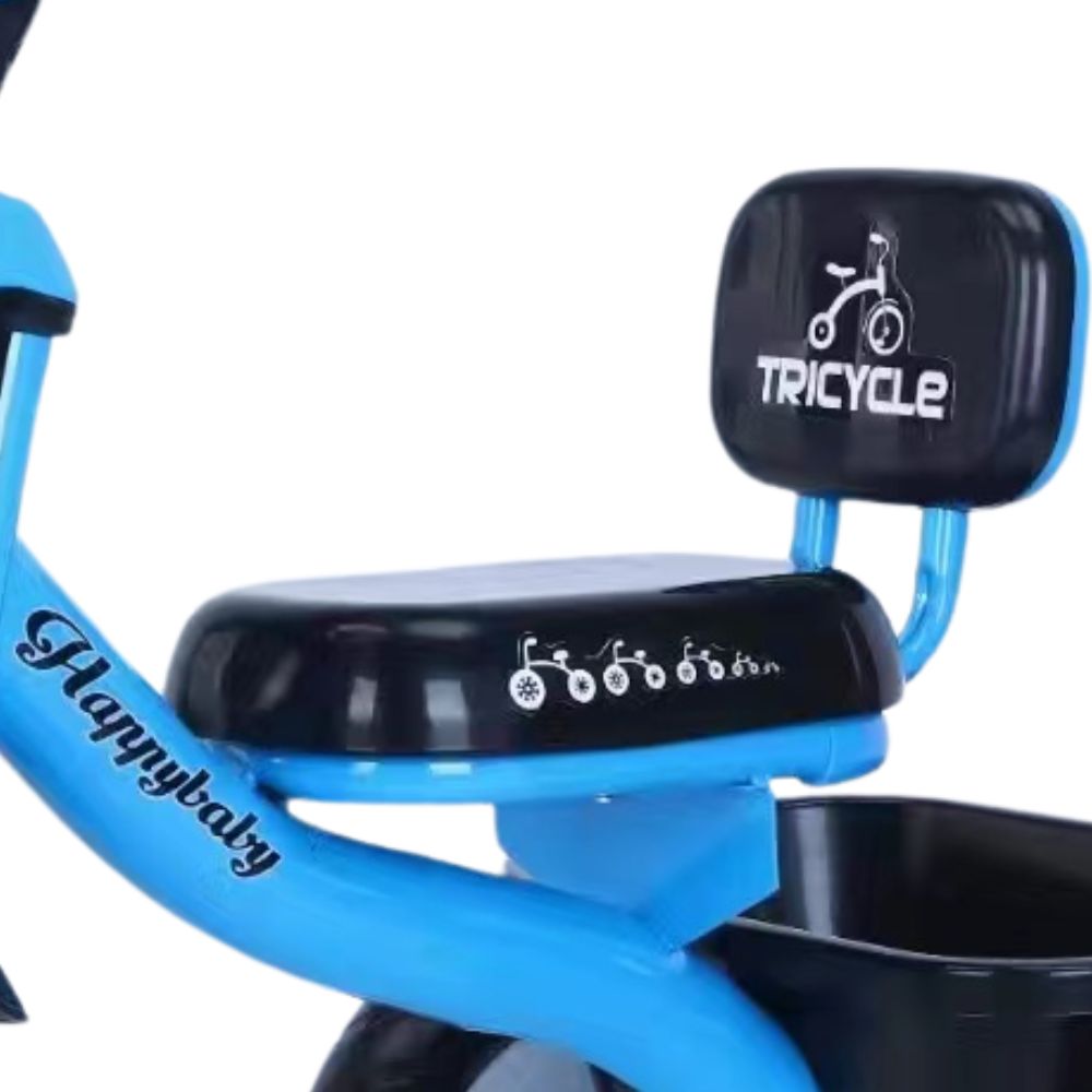 Tricycle pour enfants, 2 à 5 ans Garçons Filles avec Paniers de rangement avant et arrière