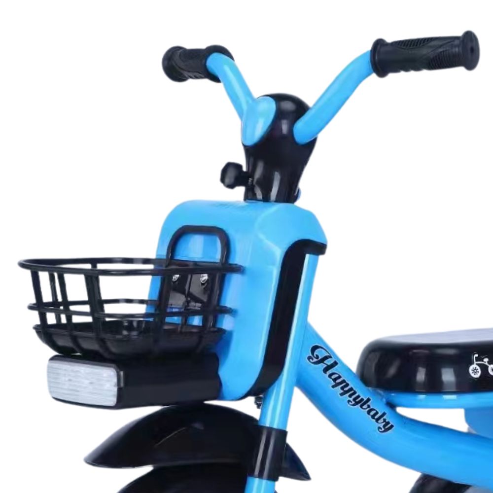 Tricycle pour enfants, 2 à 5 ans Garçons Filles avec Paniers de rangement avant et arrière
