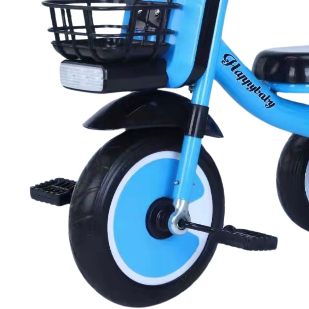 Tricycle pour enfants, 2 à 5 ans Garçons Filles avec Paniers de rangement avant et arrière