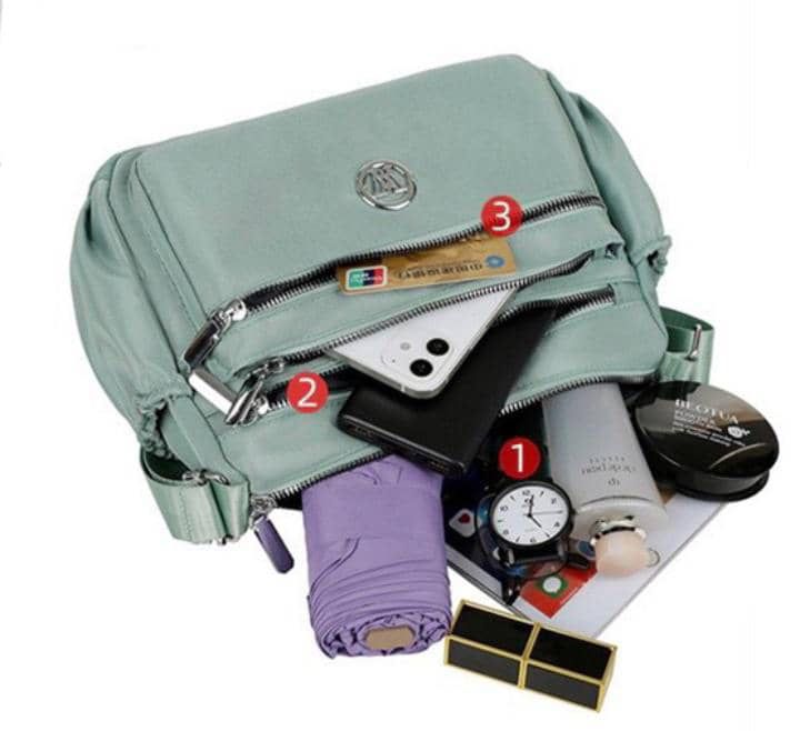 Sac à bandoulière en tissu Oxford hydrofuge