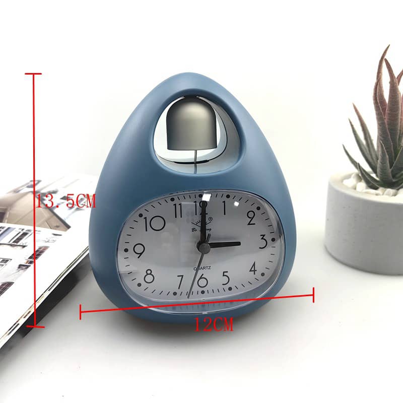 Horloge-réveil à double alarme, analogique et numérique
