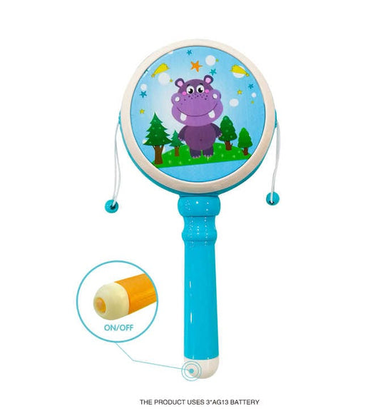 Ensemble de jouets à hochet à main musical électronique pour bébé