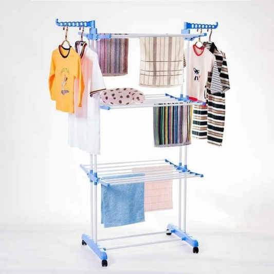 Séchoir à Linge à 3 Niveaux Multifonctions