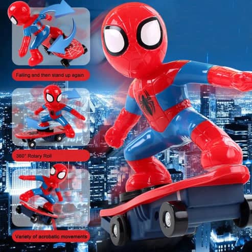 Jouet musical électrique Marvel Spider-man pour enfants