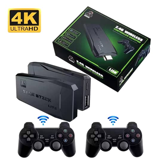Console de jeu vidéo M8 avec manette sans fil