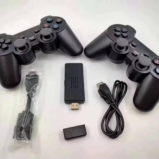 Console de jeu vidéo M8 avec manette sans fil