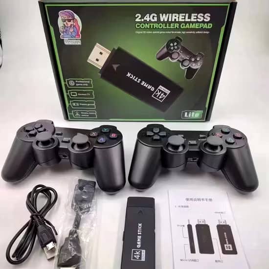 Console de jeu vidéo M8 avec manette sans fil