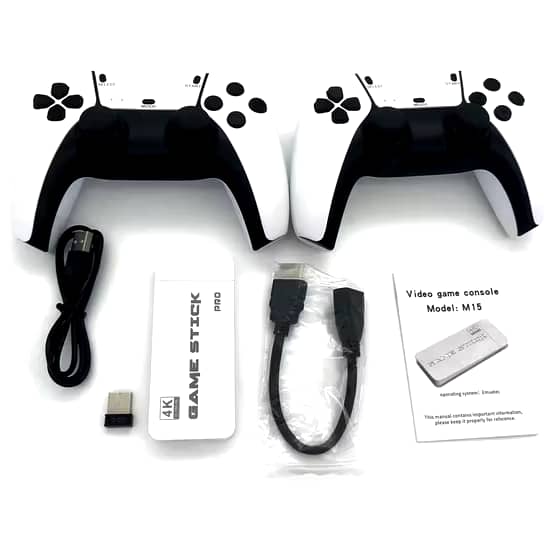 Console de jeu vidéo rétro M8 pour enfants, manette sans fil avec plus de 10000 jeux