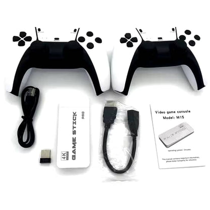 Console de jeu vidéo rétro M8 pour enfants, manette sans fil avec plus de 10000 jeux