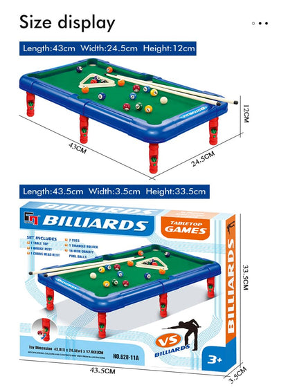 Ensemble de jouets de table de billard  pour enfants