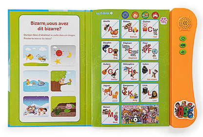 Livre électronique, éducatif, interactif, Intelligent avec Planche à Dessin et Crayon-feutre effaçable , chansons.