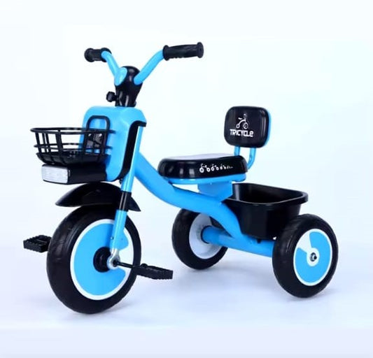 Tricycle pour enfants, 2 à 5 ans Garçons Filles avec Paniers de rangement avant et arrière