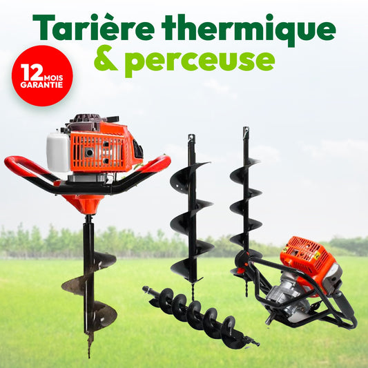 Tarière Thermique + 12 Mois De Garantie